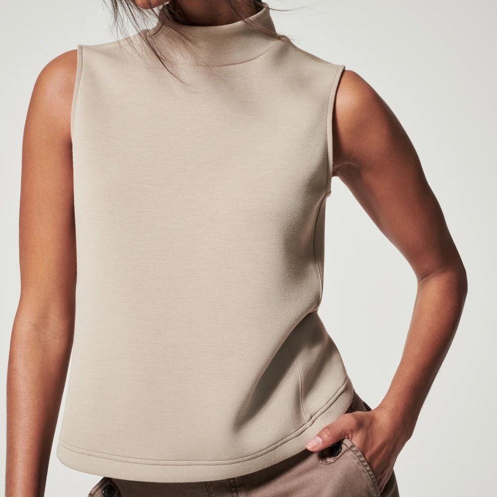 Spanx Air Essentials Mock Neck Top